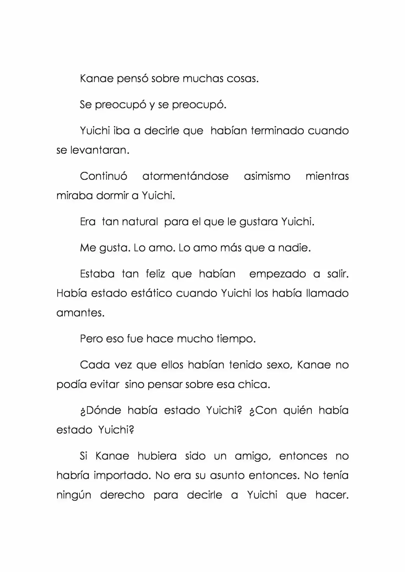 Karada De Wakaru Koigokoro (Novela) - Capítulo 5 - Página 44 - LectorTMOo