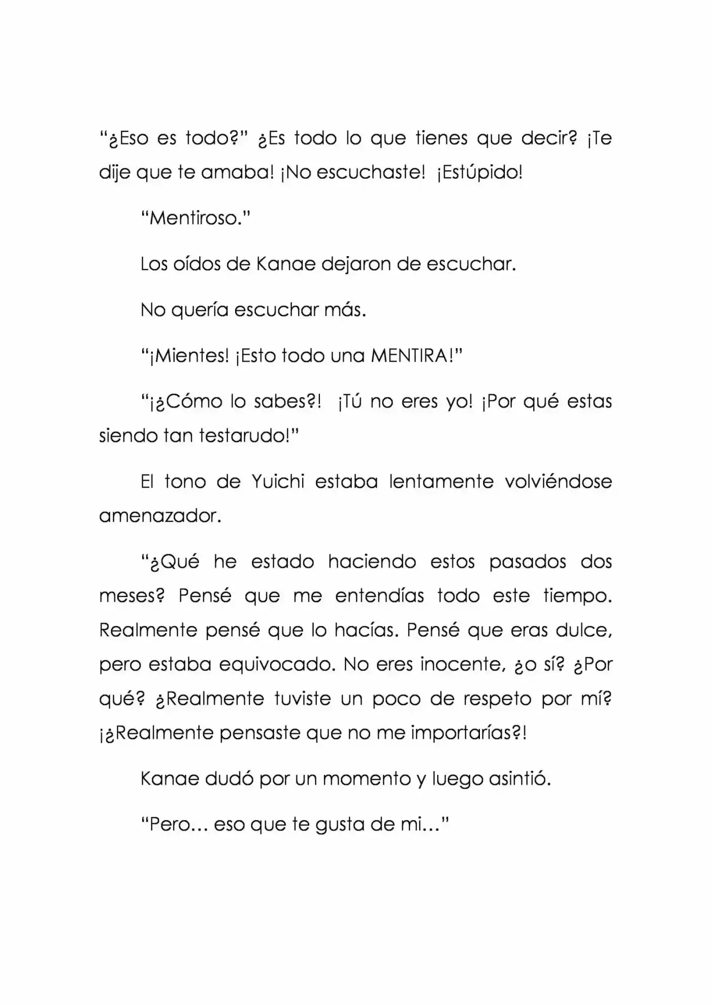 Karada De Wakaru Koigokoro (Novela) - Capítulo 6 - Página 12 - LectorTMOo