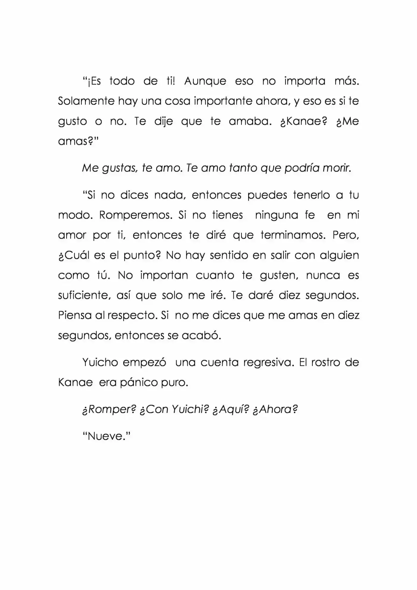 Karada De Wakaru Koigokoro (Novela) - Capítulo 6 - Página 13 - LectorTMOo