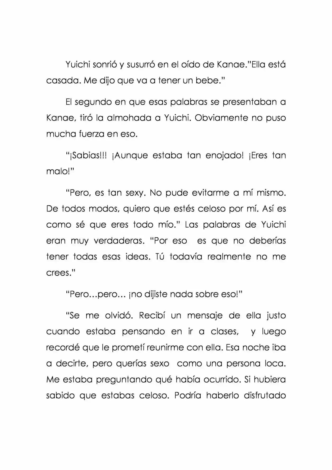 Karada De Wakaru Koigokoro (Novela) - Capítulo 6 - Página 26 - LectorTMOo