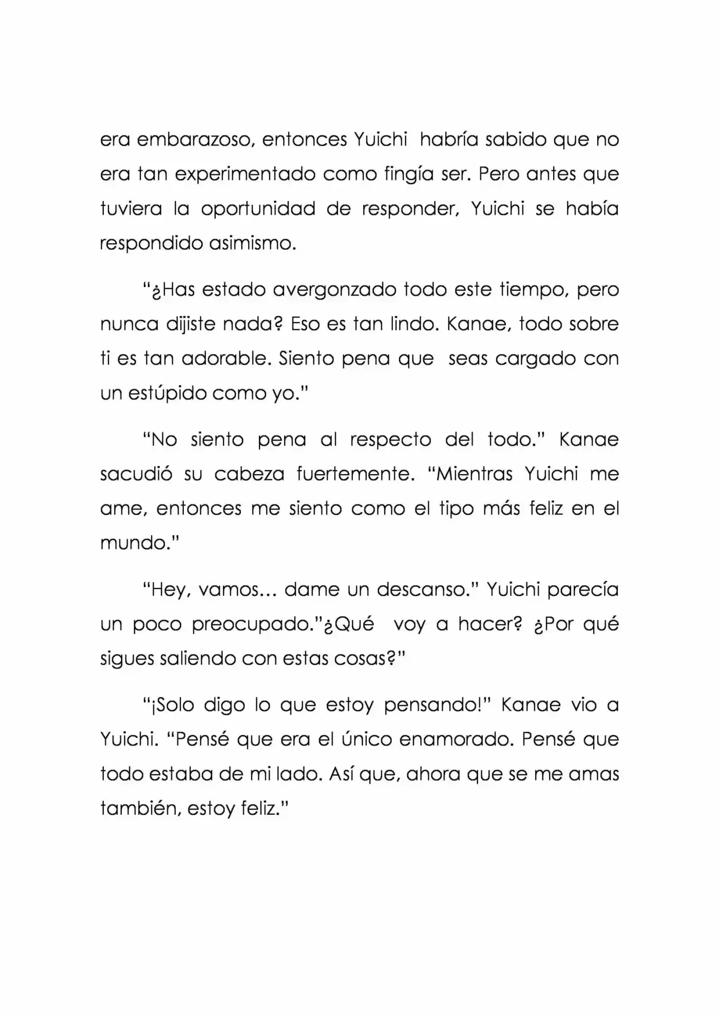 Karada De Wakaru Koigokoro (Novela) - Capítulo 6 - Página 29 - LectorTMOo