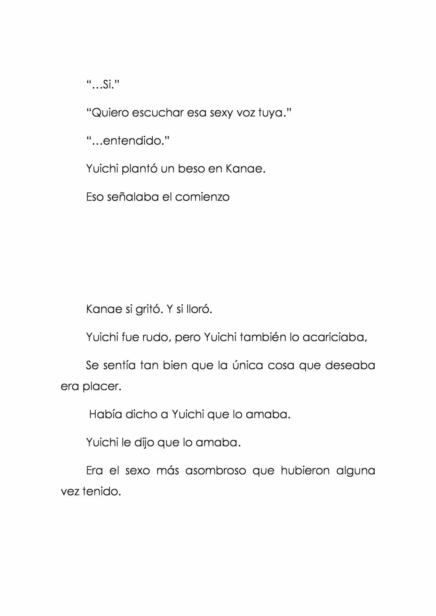 Karada De Wakaru Koigokoro (Novela) - Capítulo 6 - Página 32 - LectorTMOo