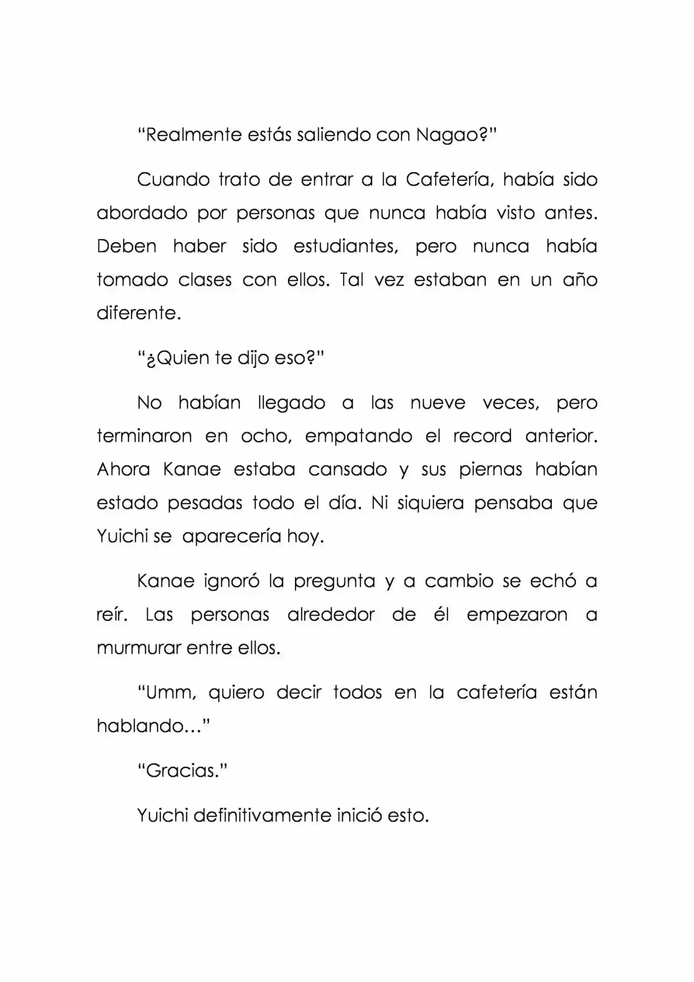 Karada De Wakaru Koigokoro (Novela) - Capítulo 6 - Página 38 - LectorTMOo