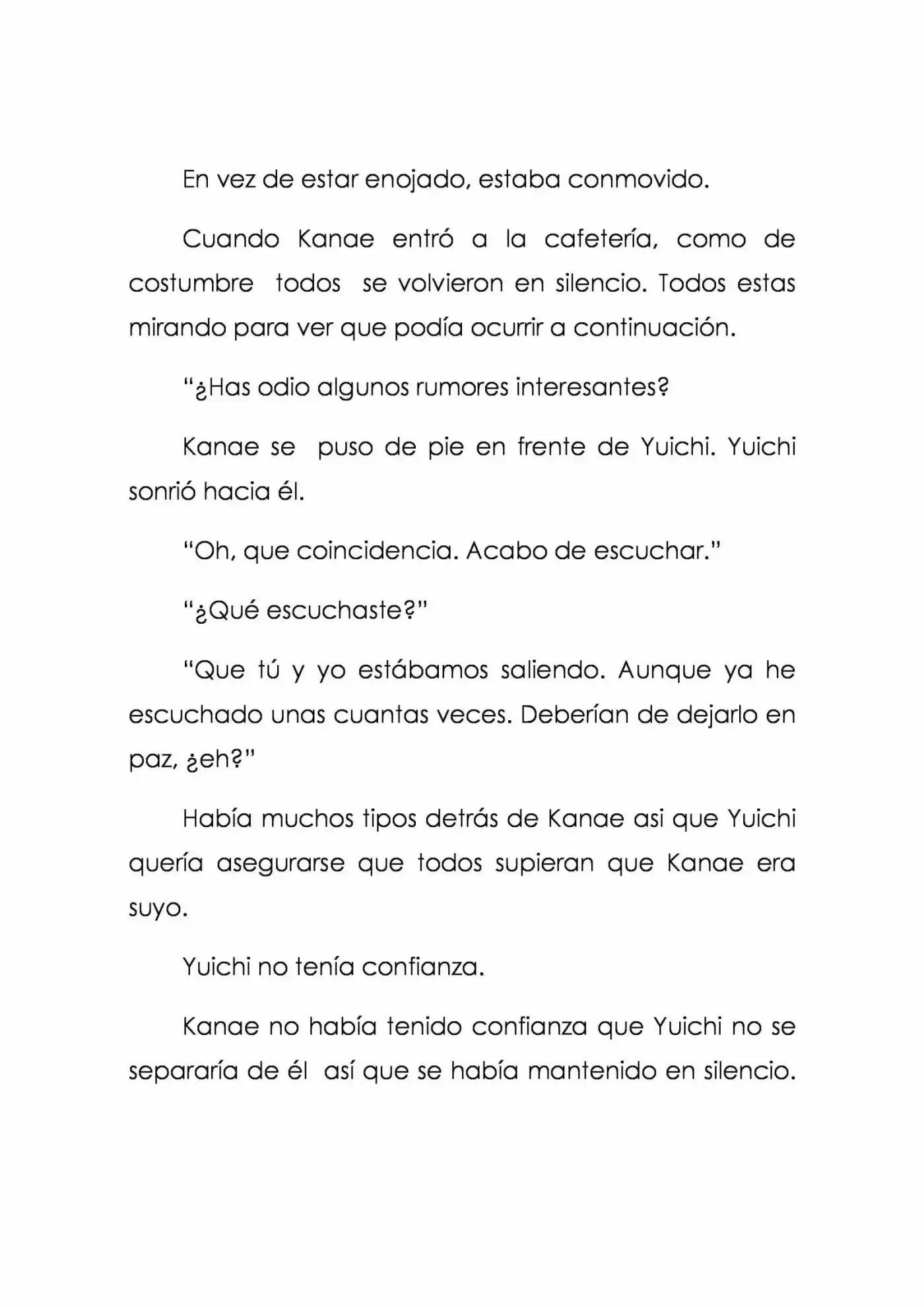 Karada De Wakaru Koigokoro (Novela) - Capítulo 6 - Página 39 - LectorTMOo