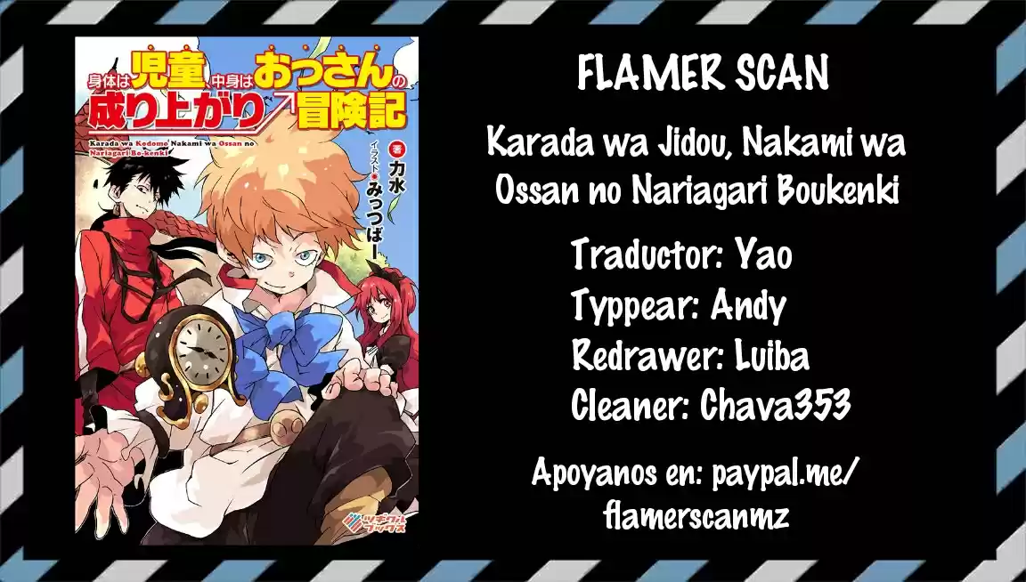 Karada Wa Jidou, Nakami Wa Ossan No Nariagari Boukenki - Capítulo 3.2 - Página 1 - LectorTMOo