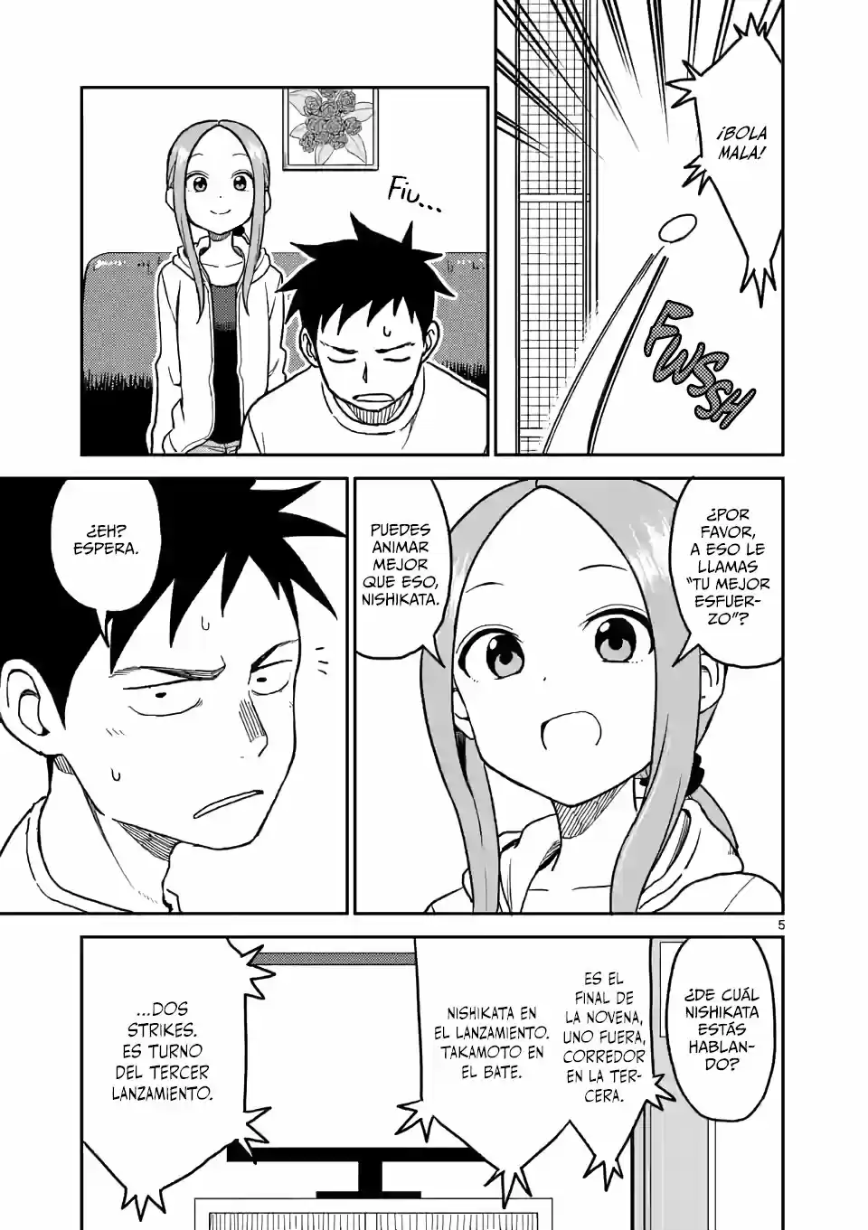 Karakai Jouzu No (Moto) Takagi-san - Capítulo 109 - Página 6 - LectorTMOo