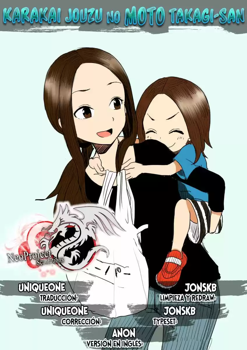 Karakai Jouzu No (Moto) Takagi-san - Capítulo 12 - Página 1 - LectorTMOo