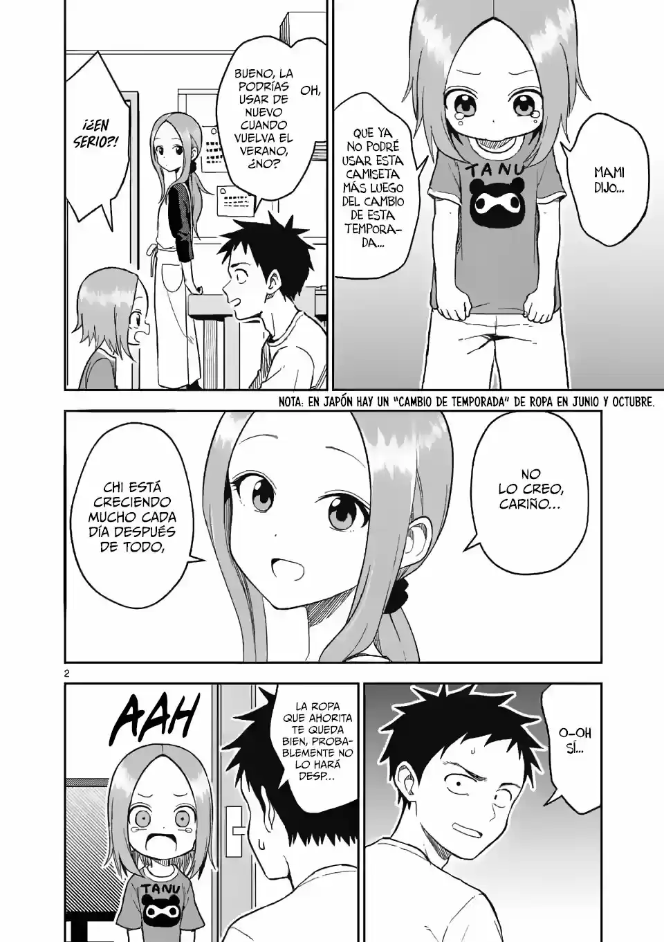 Karakai Jouzu No (Moto) Takagi-san - Capítulo 156 - Página 3 - LectorTMOo