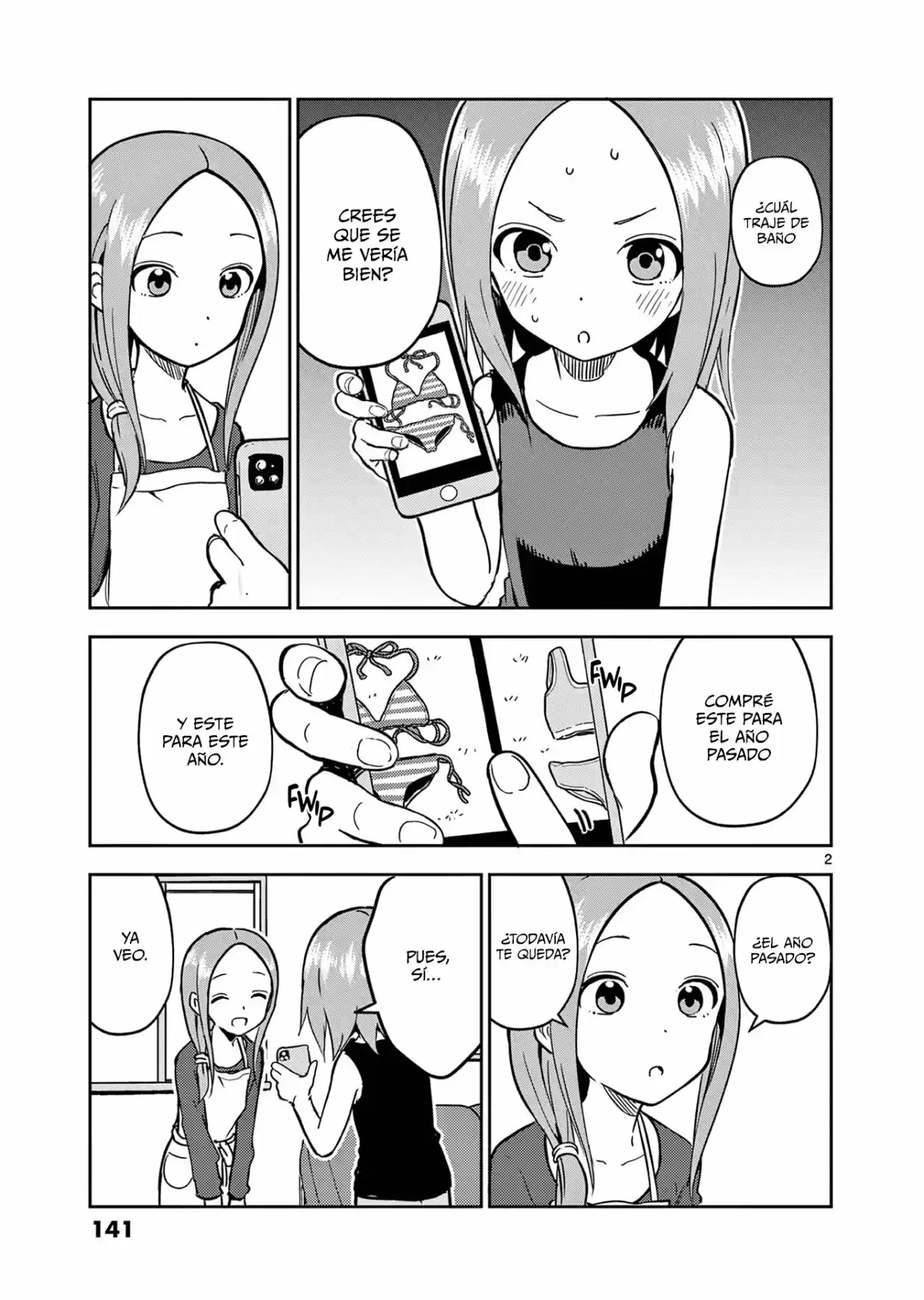 Karakai Jouzu No (Moto) Takagi-san - Capítulo 166.50 - Página 2 - LectorTMOo