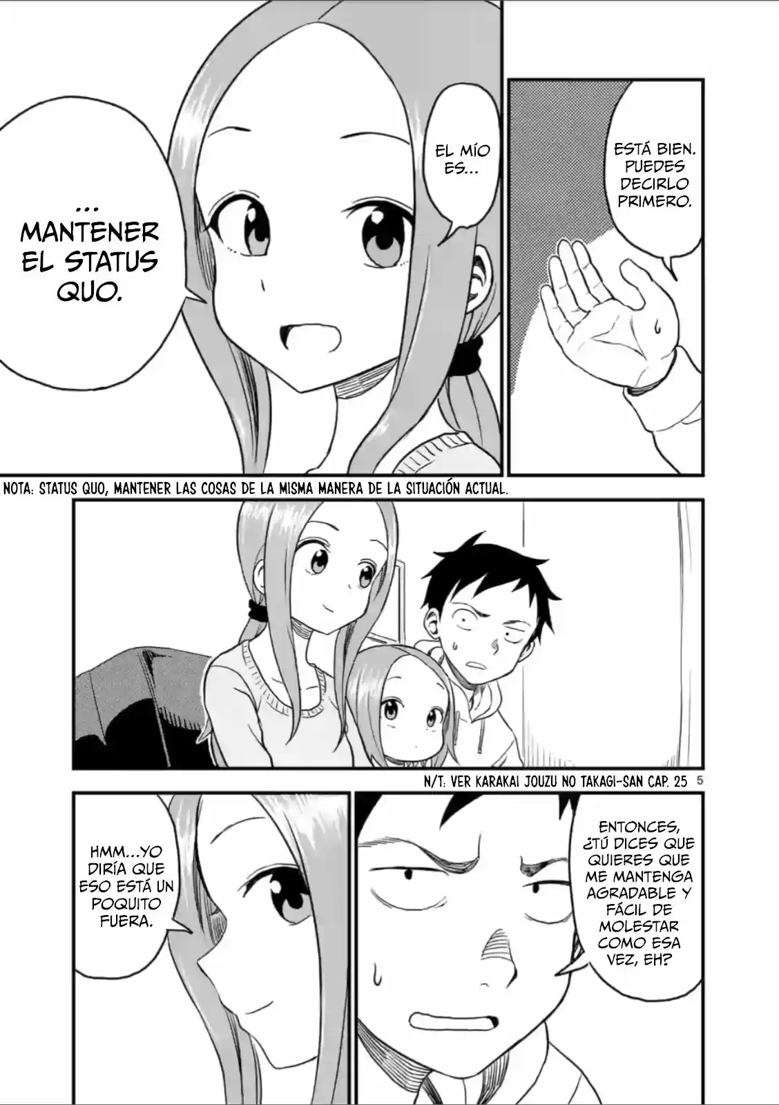 Karakai Jouzu No (Moto) Takagi-san - Capítulo 26 - Página 6 - LectorTMOo