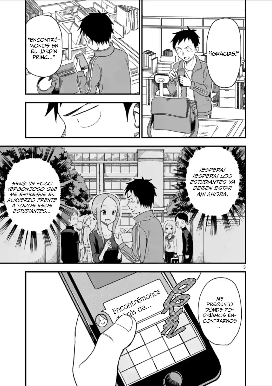 Karakai Jouzu No (Moto) Takagi-san - Capítulo 42 - Página 4 - LectorTMOo