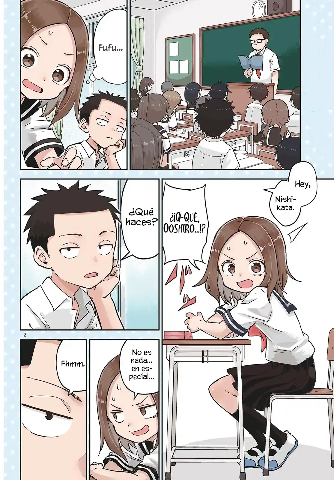Karakai Jouzu (?) No Nishikata-san - Capítulo 1 - Página 4 - LectorTMOo