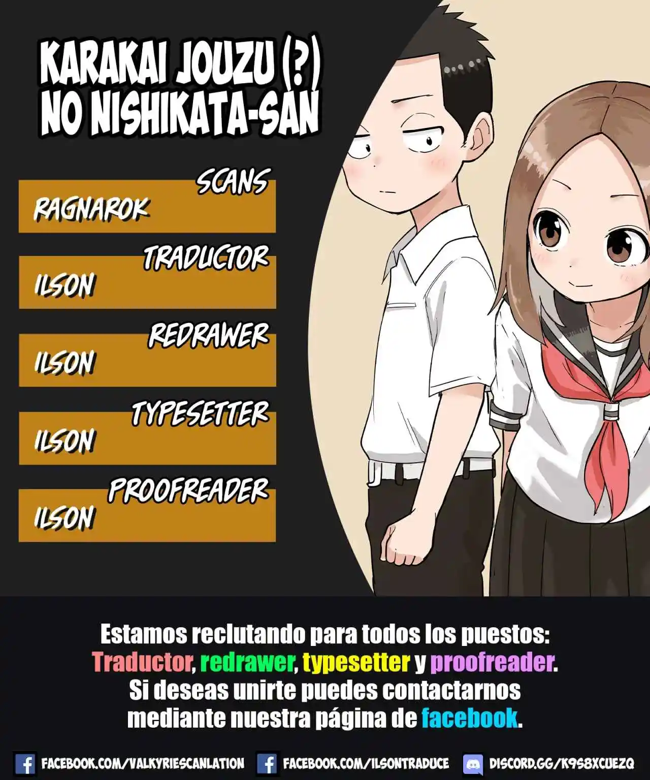 Karakai Jouzu (?) No Nishikata-san - Capítulo 8 - Página 1 - LectorTMOo