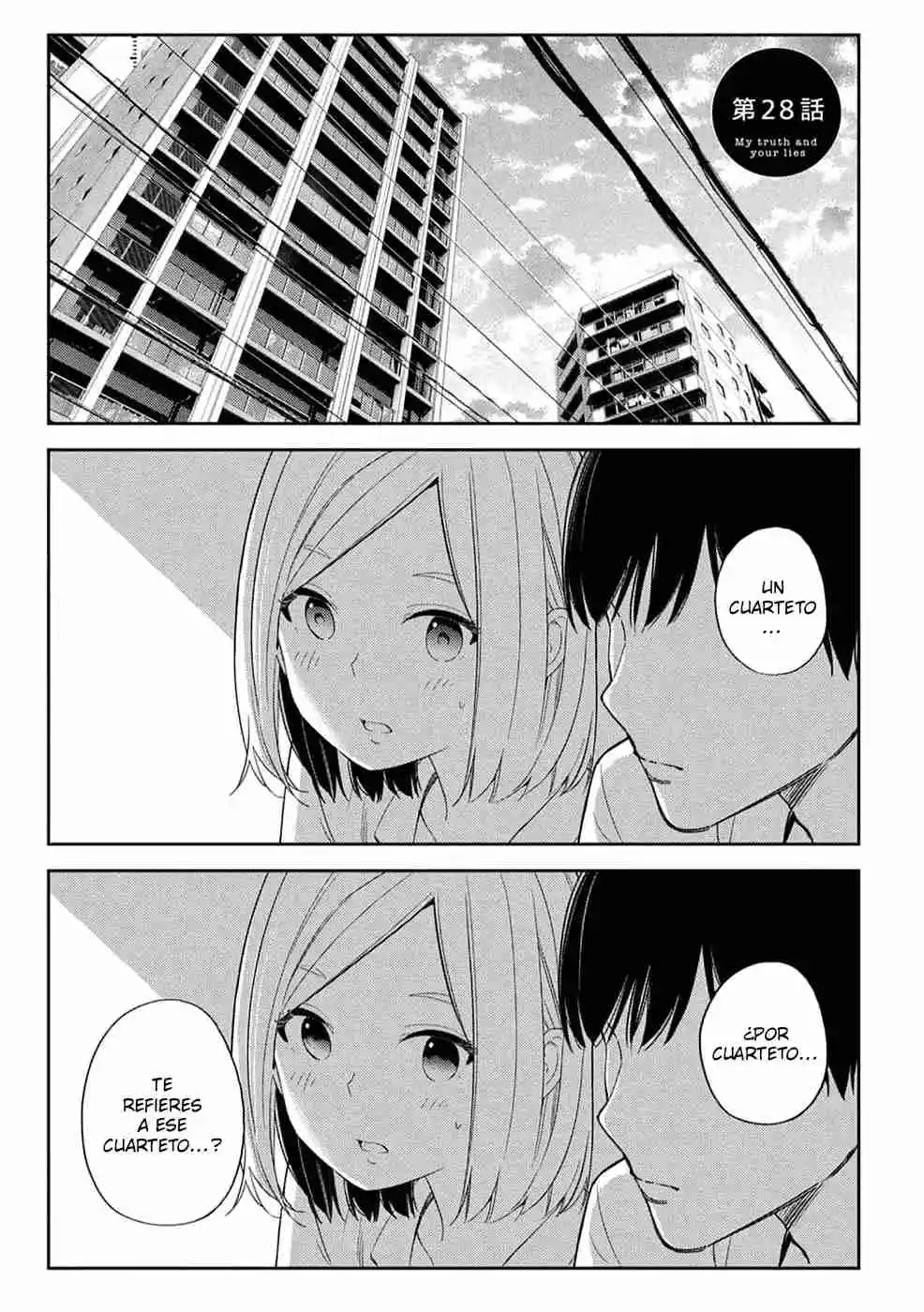 Karamizakari: Boku No Honto To Kimi No Uso - Capítulo 28 - Página 1 - LectorTMOo