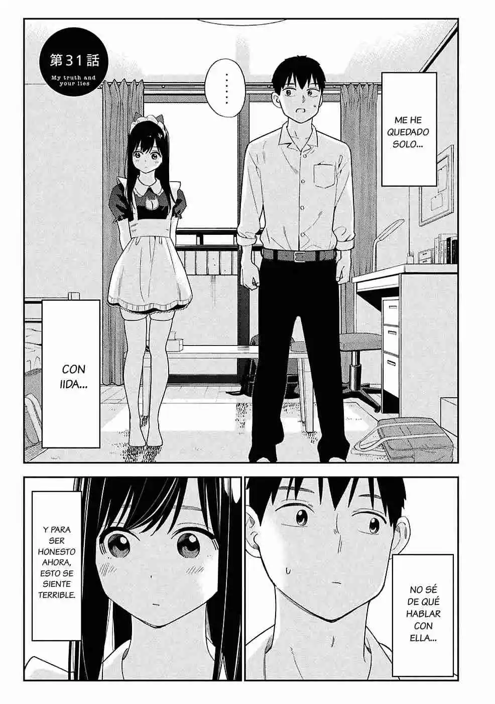 Karamizakari: Boku No Honto To Kimi No Uso - Capítulo 31 - Página 1 - LectorTMOo