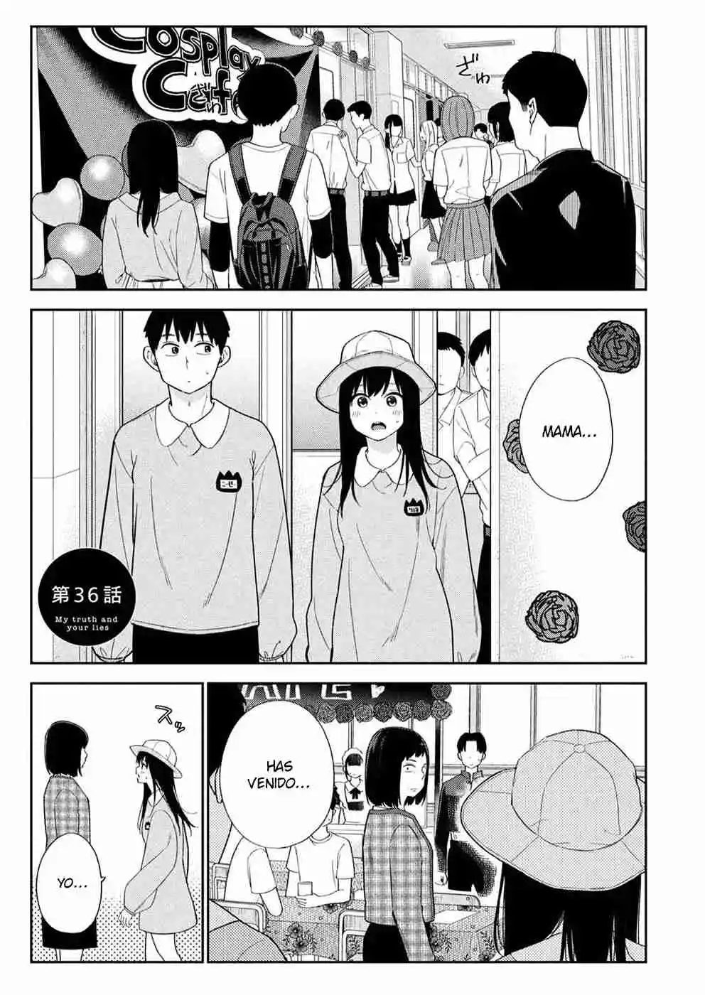 Karamizakari: Boku No Honto To Kimi No Uso - Capítulo 36 - Página 1 - LectorTMOo