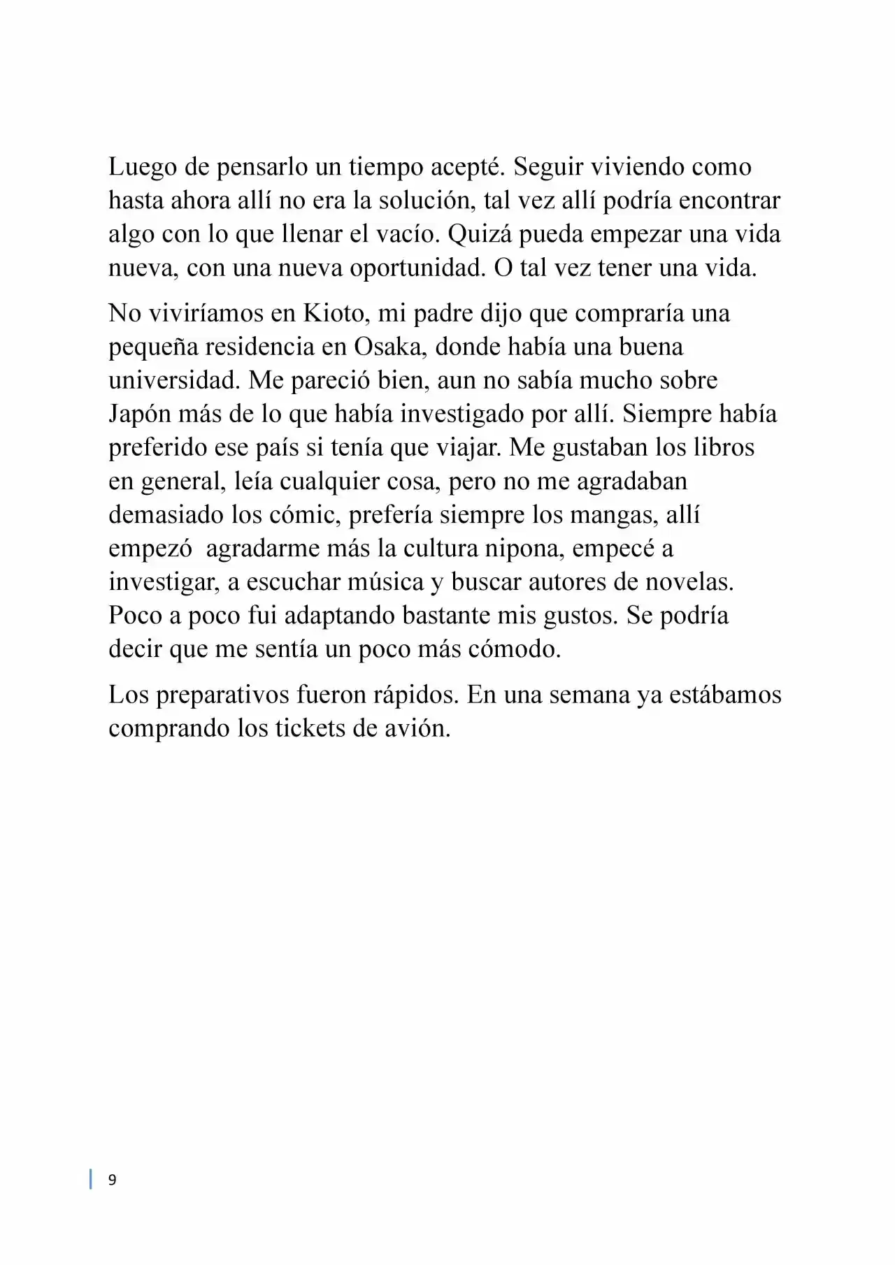 Karasu (Novela) - Capítulo 1 - Página 8 - LectorTMOo