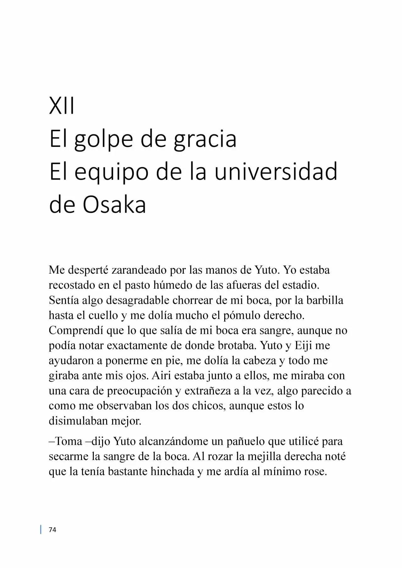 Karasu (Novela) - Capítulo 12 - Página 1 - LectorTMOo
