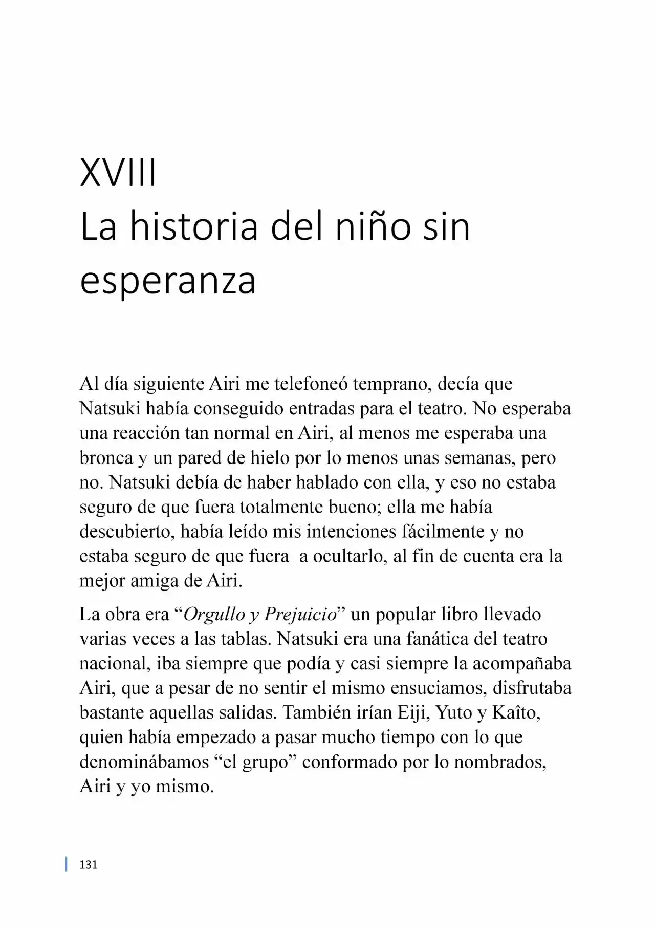Karasu (Novela) - Capítulo 18 - Página 1 - LectorTMOo