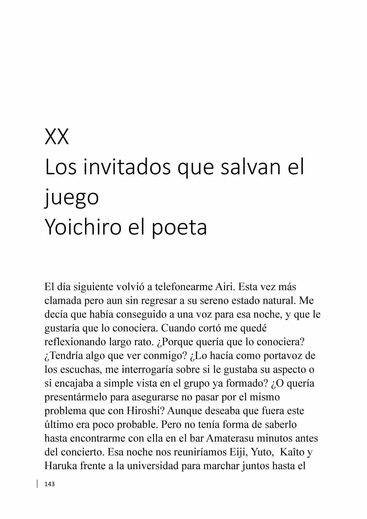 Karasu (Novela) - Capítulo 20 - Página 1 - LectorTMOo