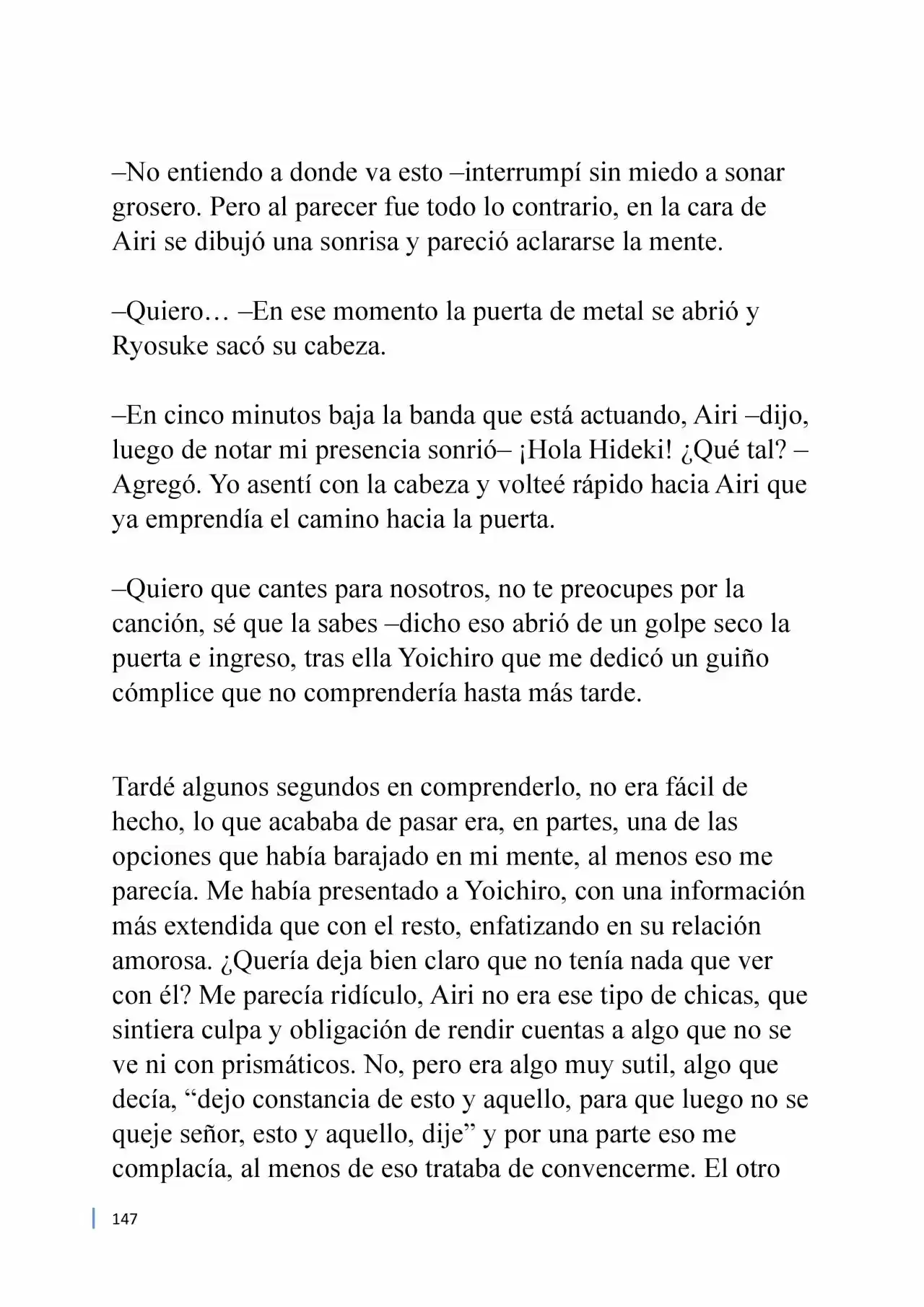 Karasu (Novela) - Capítulo 20 - Página 5 - LectorTMOo