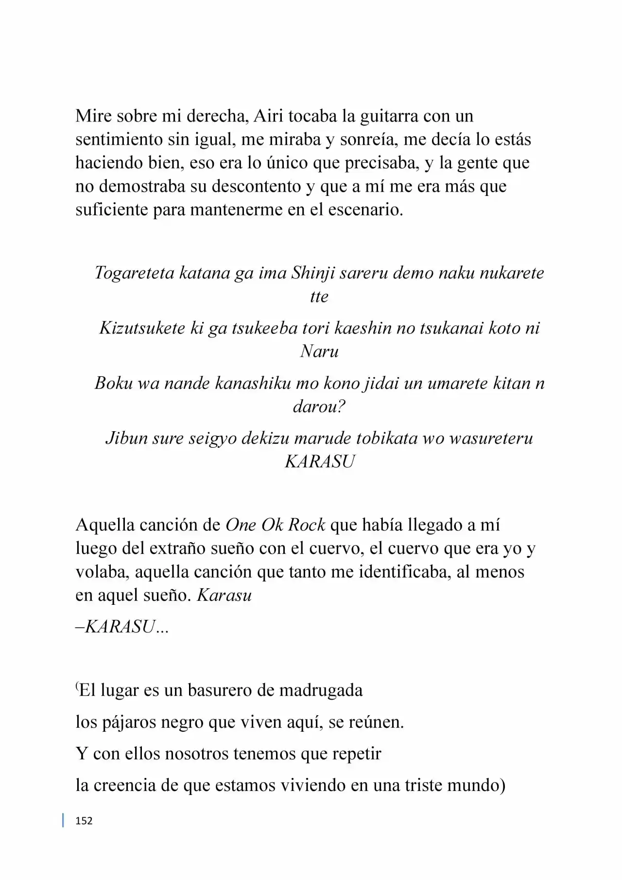 Karasu (Novela) - Capítulo 20 - Página 10 - LectorTMOo