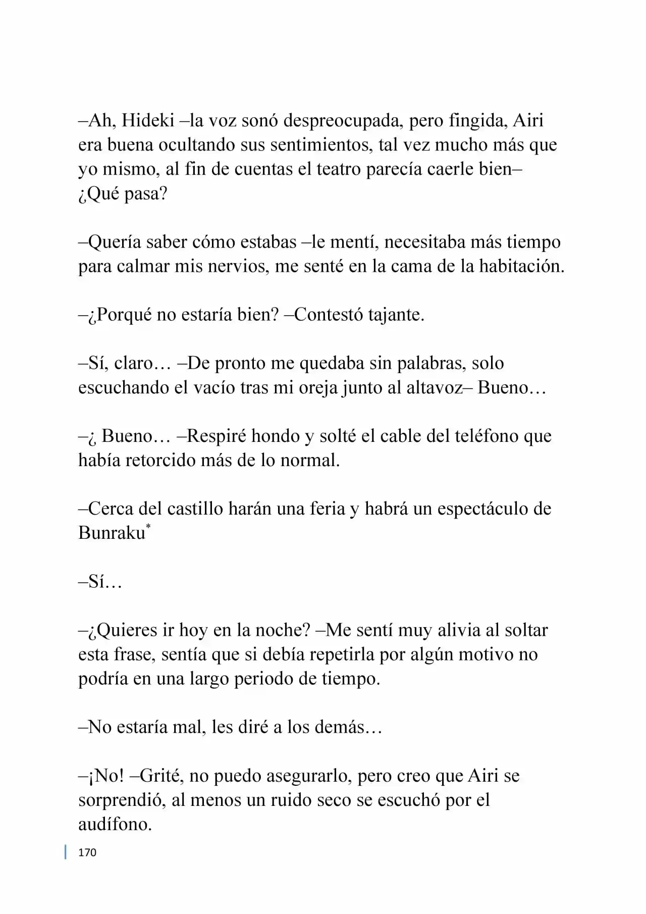 Karasu (Novela) - Capítulo 22 - Página 3 - LectorTMOo