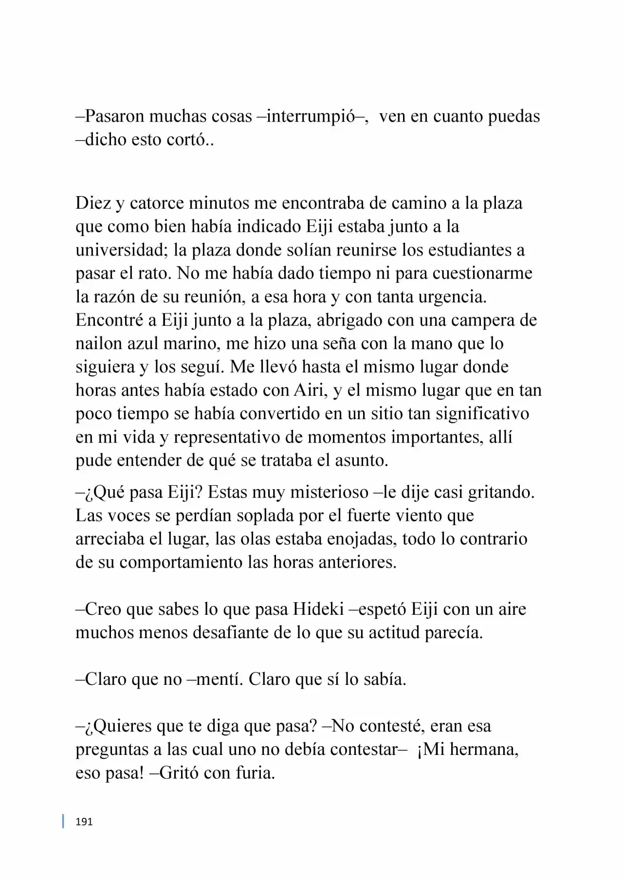 Karasu (Novela) - Capítulo 25 - Página 5 - LectorTMOo