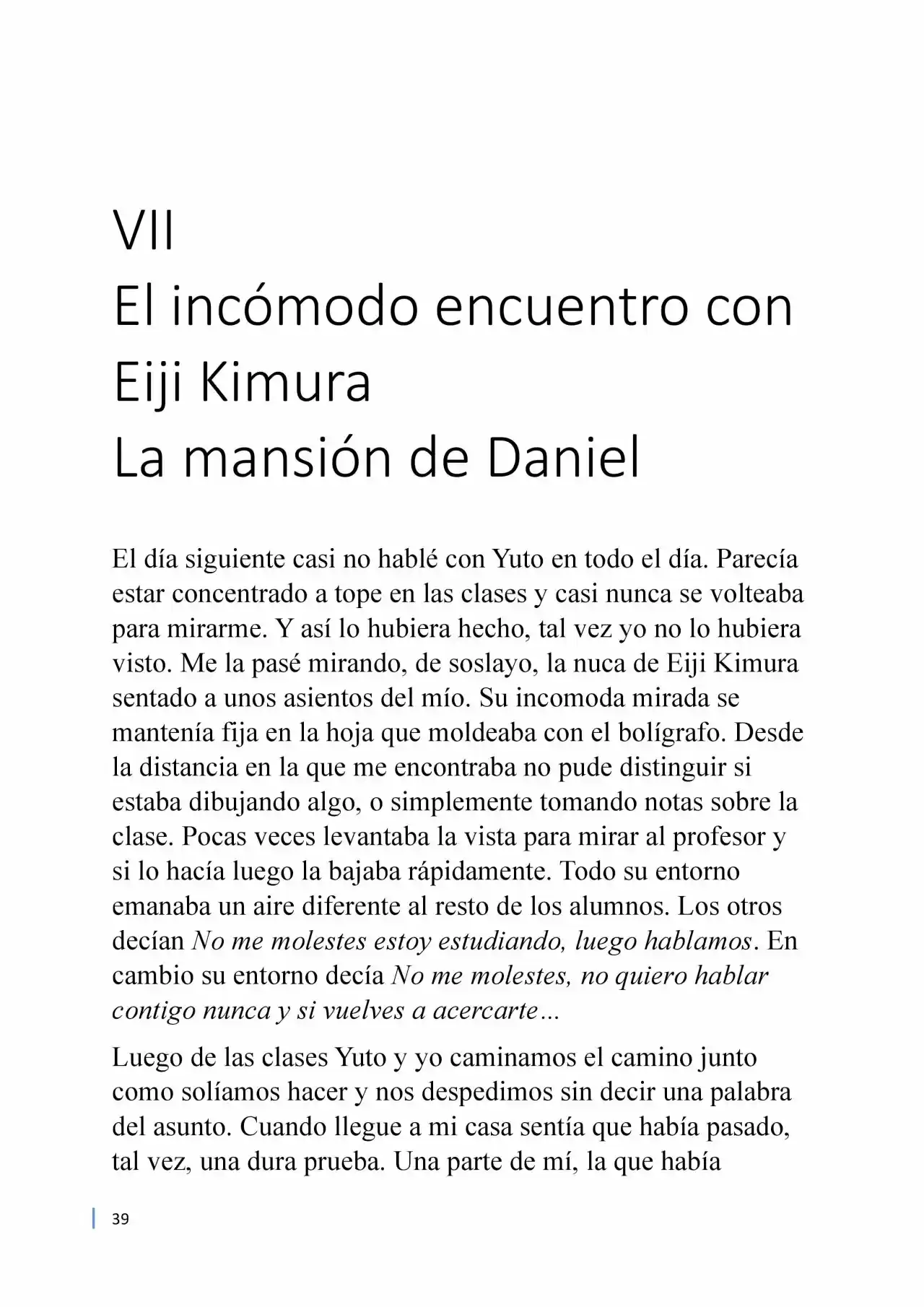 Karasu (Novela) - Capítulo 7 - Página 1 - LectorTMOo
