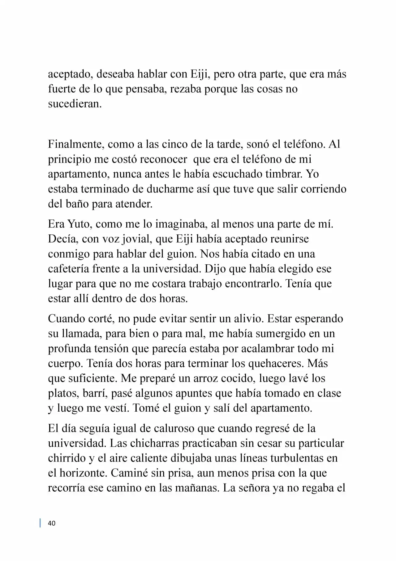 Karasu (Novela) - Capítulo 7 - Página 2 - LectorTMOo