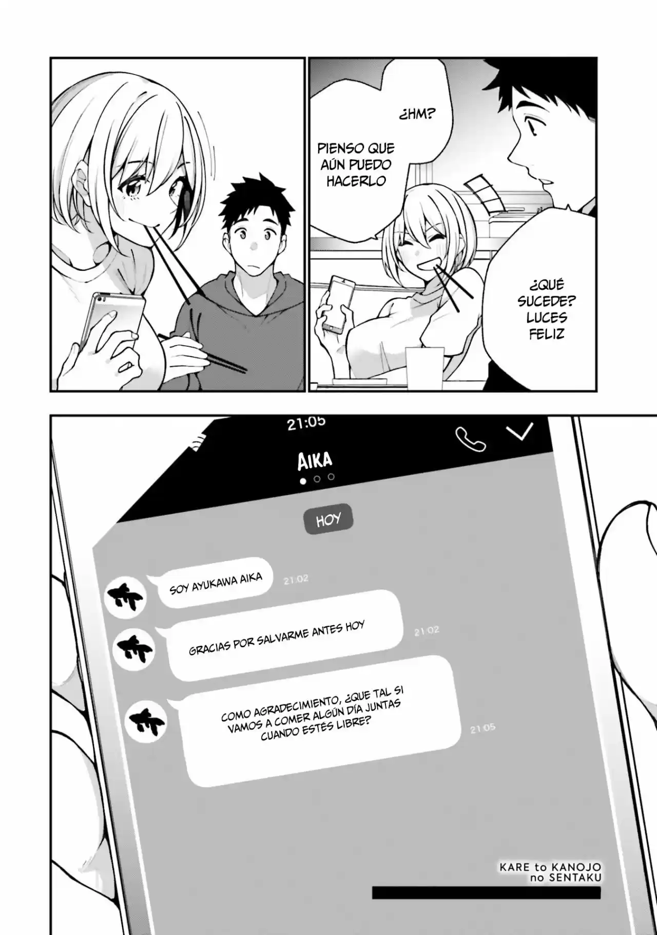 Kare To Kanojo No Sentaku - Capítulo 8 - Página 23 - LectorTMOo