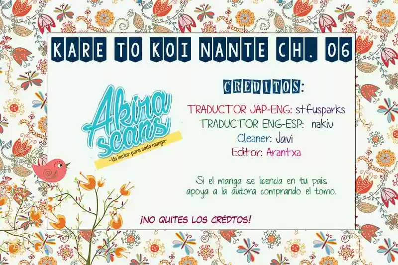 Kare To Koi Nante - Capítulo 6 - Página 1 - LectorTMOo