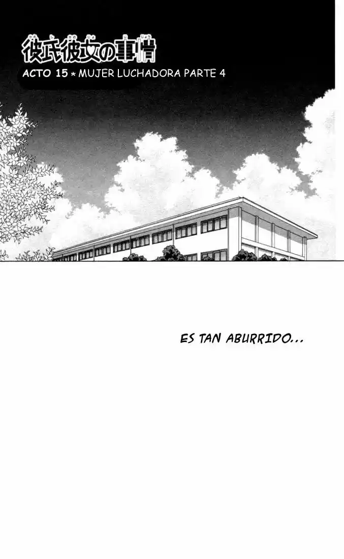 Kareshi Kanojo No Jijō (Kare Kano) - Capítulo 15 - Página 1 - LectorTMOo