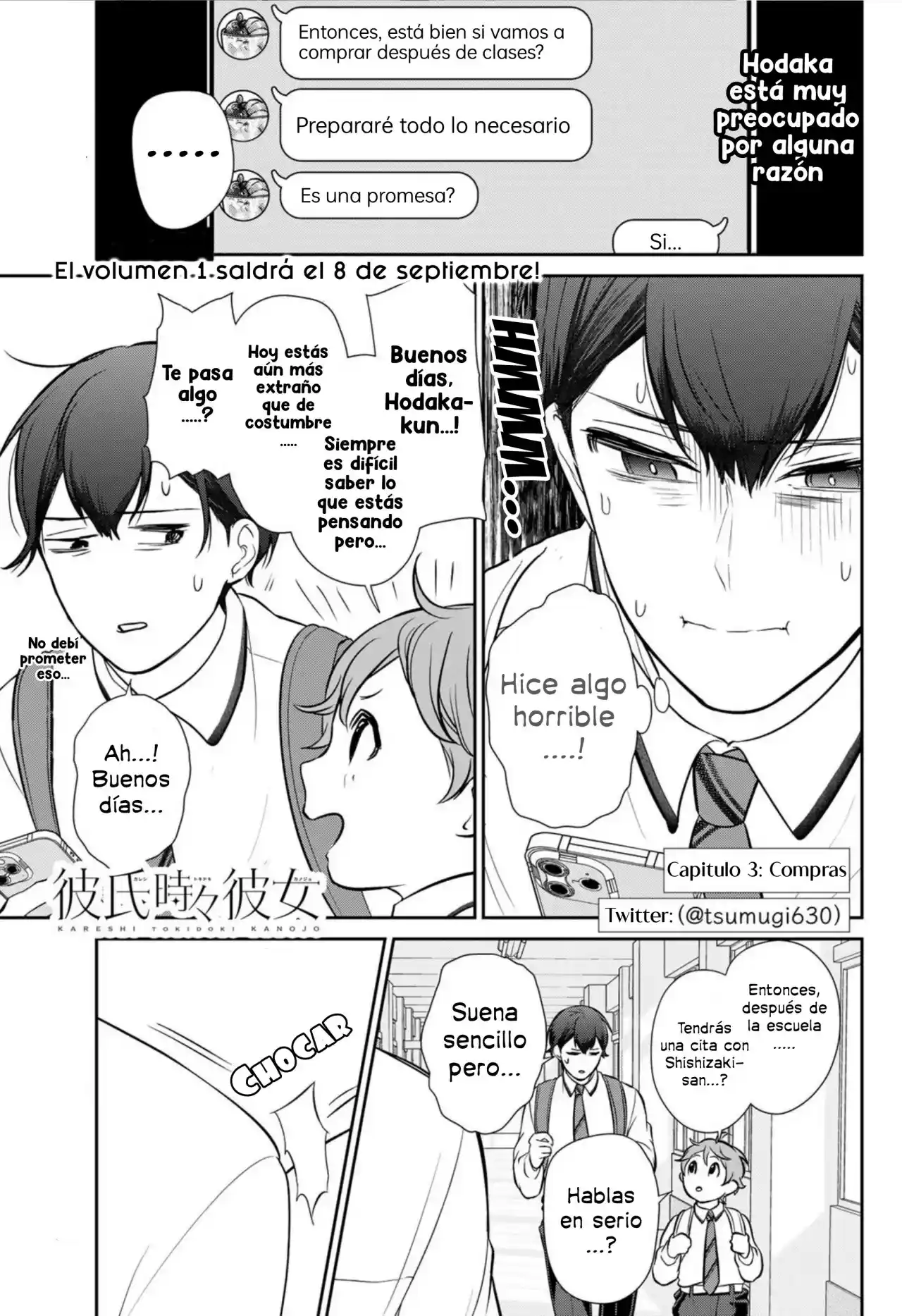 Kareshi Toki Doki Kanojo - Capítulo 3 - Página 3 - LectorTMOo