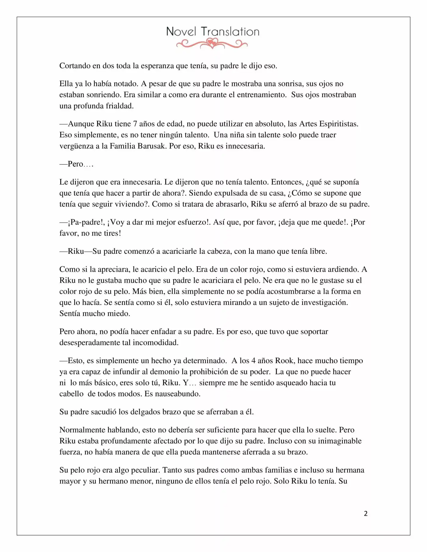 Katahane No Riku (Novela) - Capítulo 1 - Página 2 - LectorTMOo