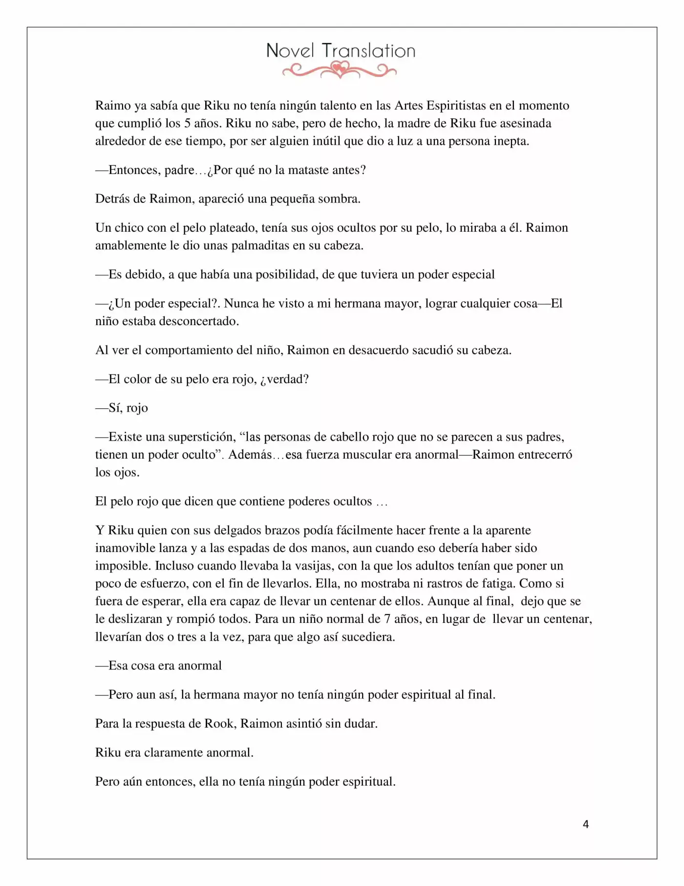 Katahane No Riku (Novela) - Capítulo 1 - Página 4 - LectorTMOo