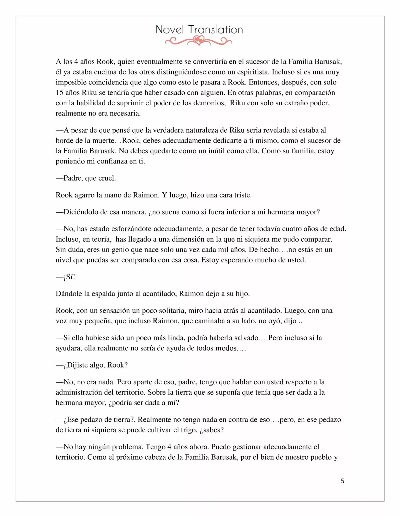 Katahane No Riku (Novela) - Capítulo 1 - Página 5 - LectorTMOo