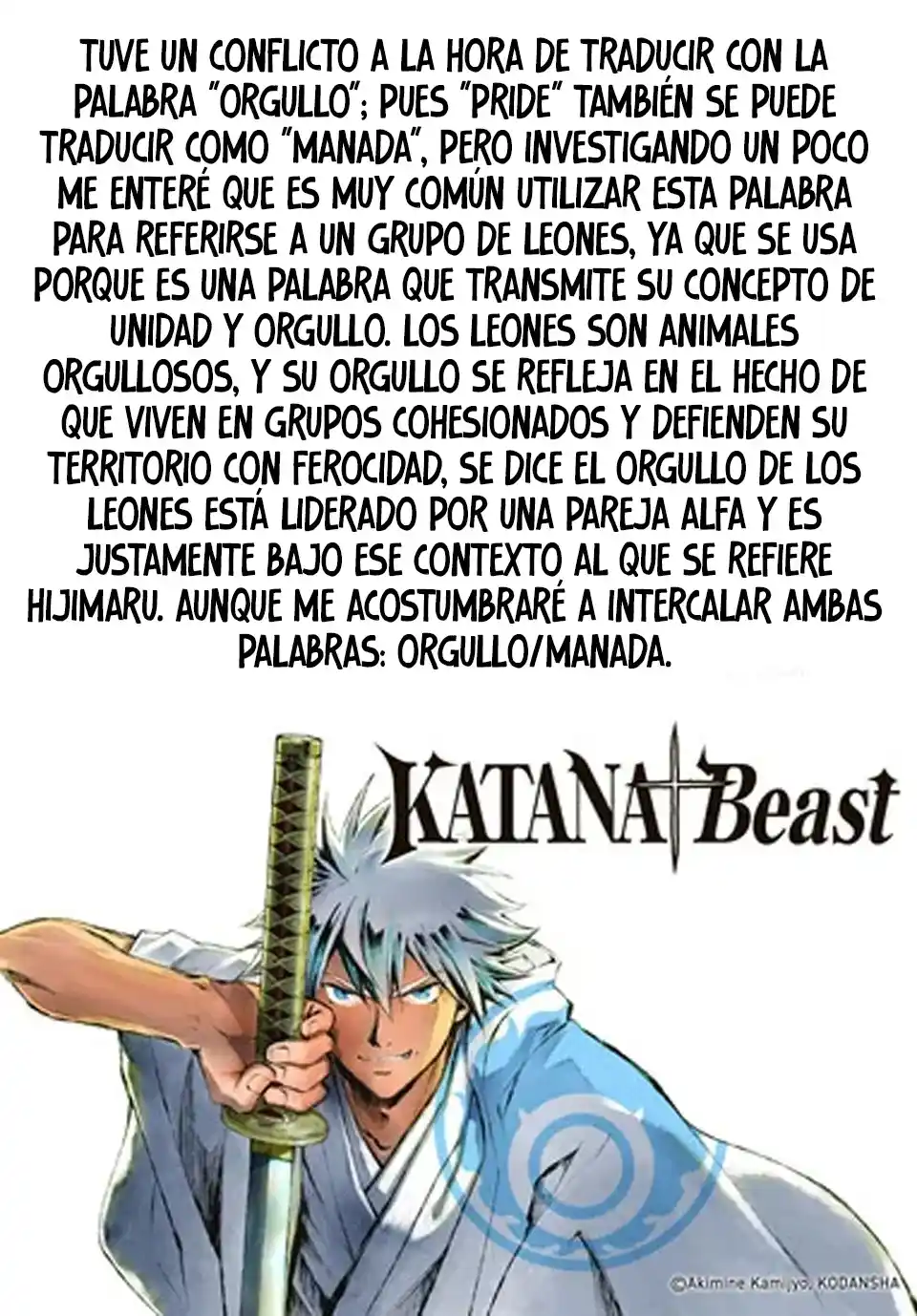 Katana Beast - Capítulo 1 - Página 69 - LectorTMOo