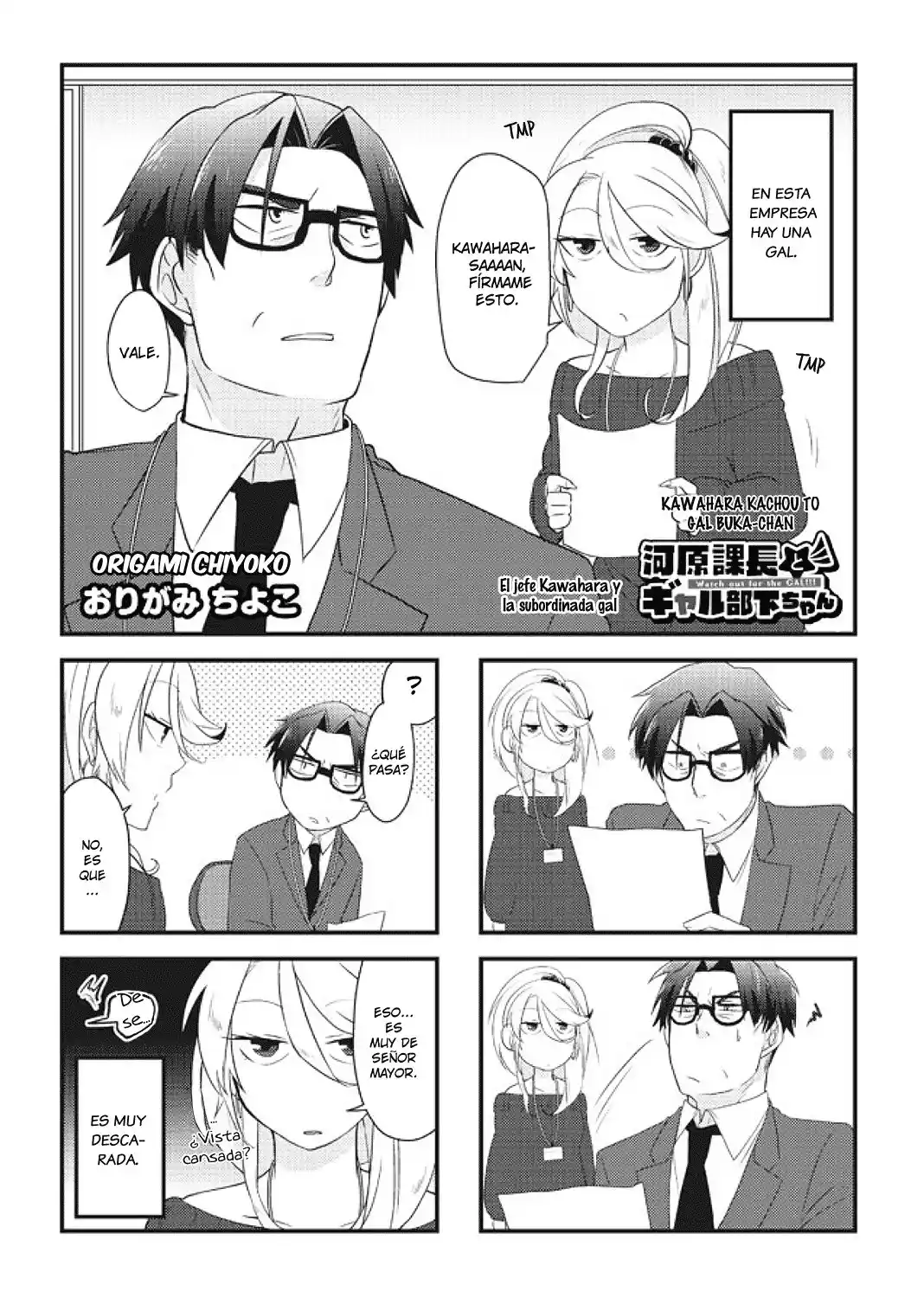 Kawahara Kachou To Gal Buka-chan - Capítulo 2 - Página 1 - LectorTMOo