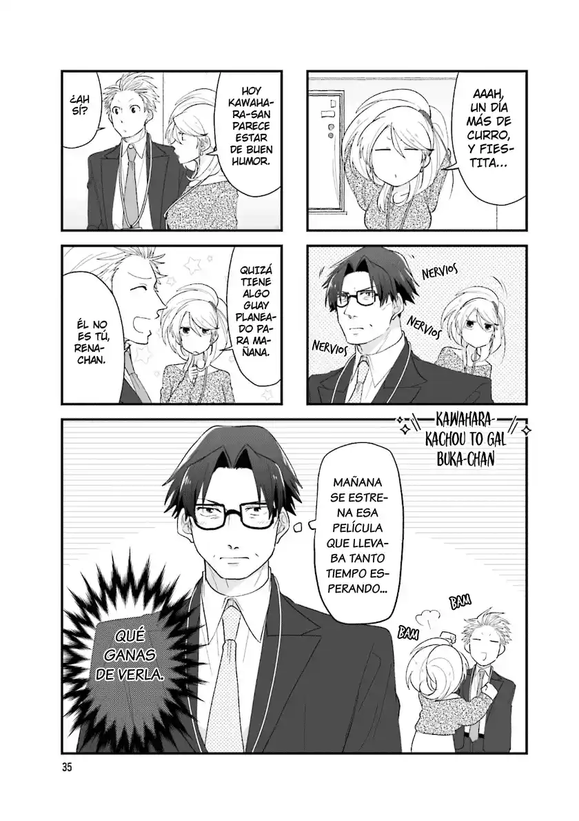 Kawahara Kachou To Gal Buka-chan - Capítulo 23 - Página 1 - LectorTMOo