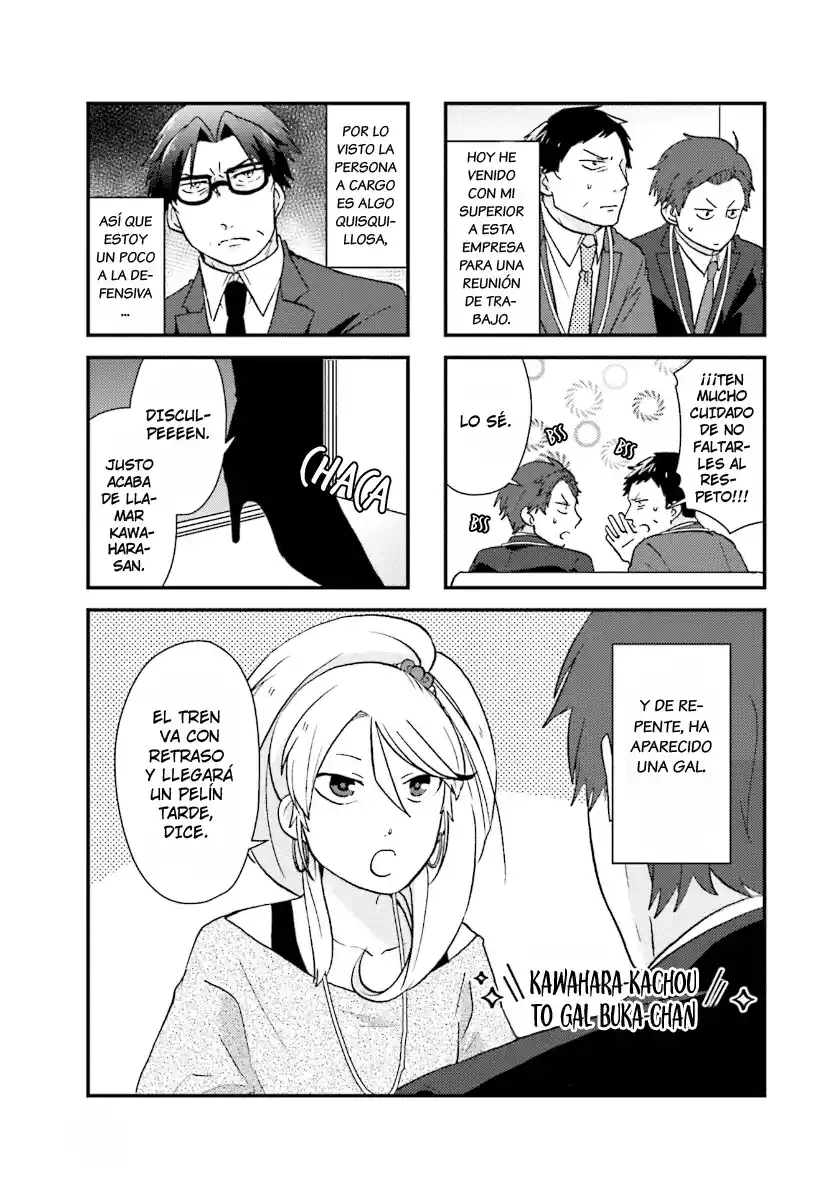 Kawahara Kachou To Gyaru Buka-chan - Capítulo 10 - Página 1 - LectorTMOo