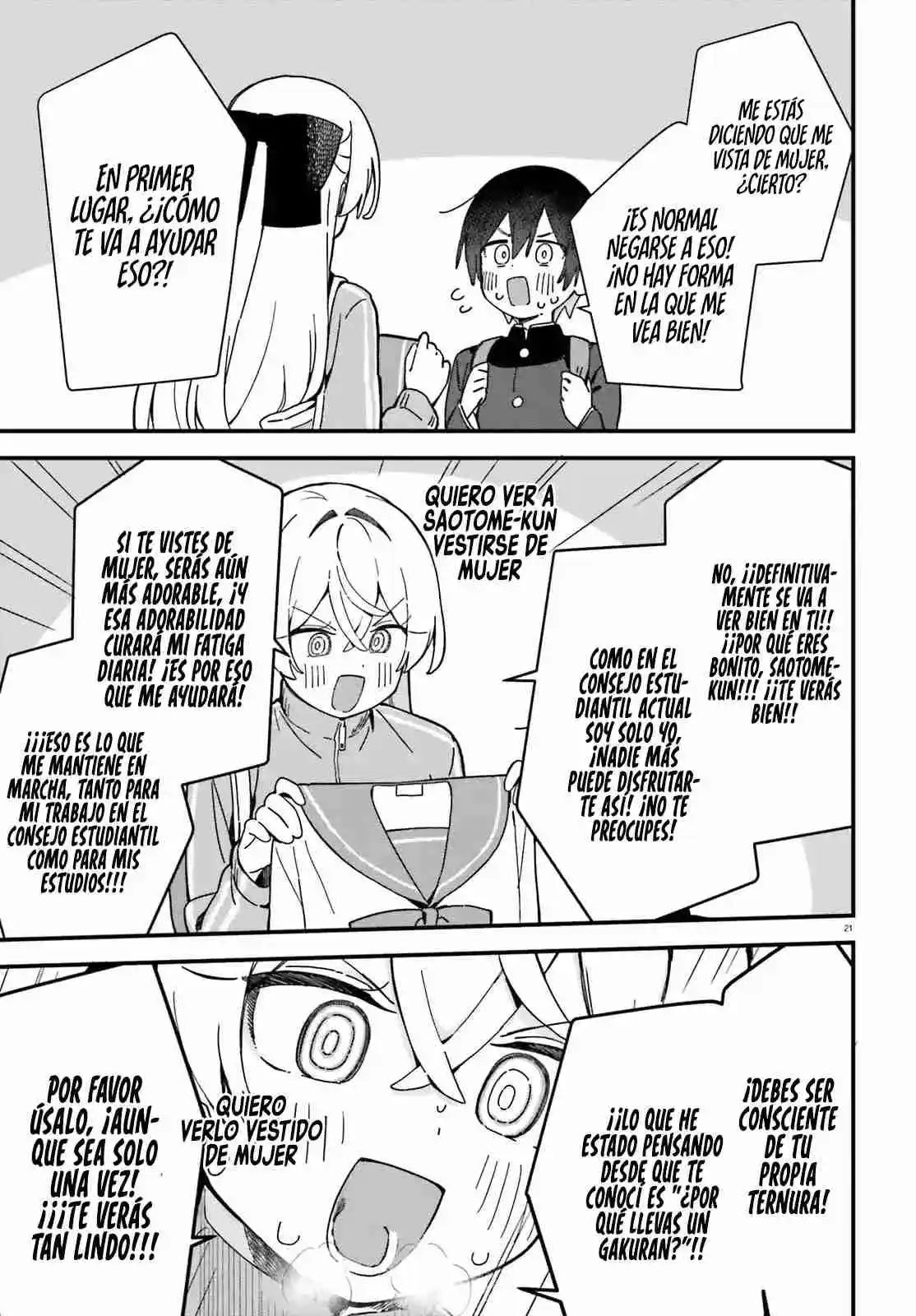 Kawaibara-senpai Wa Kawaii (Saotome-kun) Ga Suki! - Capítulo 1 - Página 22 - LectorTMOo