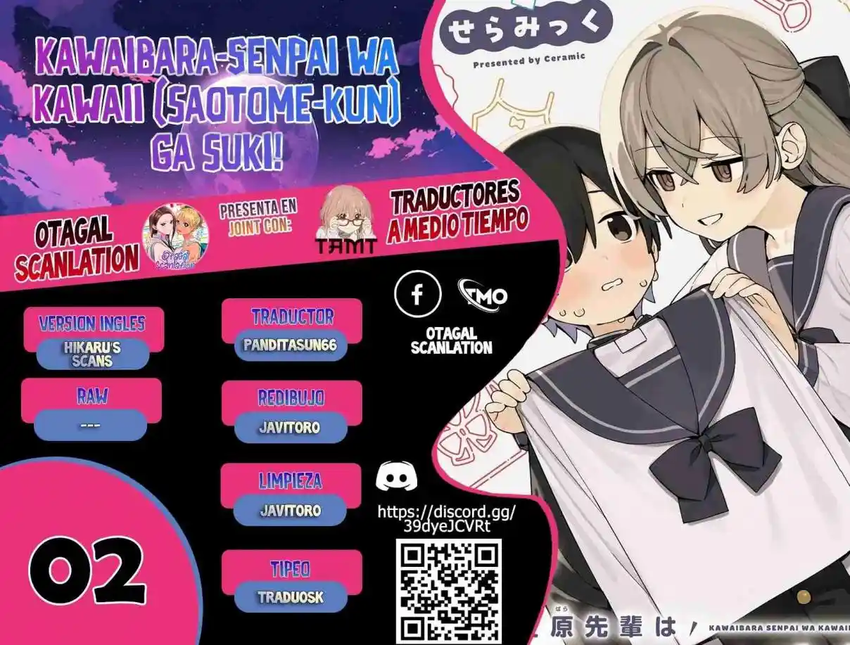 Kawaibara-senpai Wa Kawaii (Saotome-kun) Ga Suki! - Capítulo 2 - Página 1 - LectorTMOo
