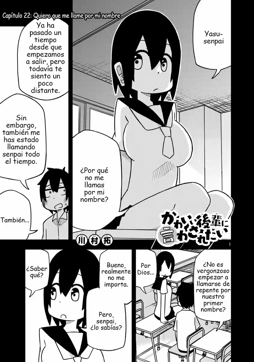 Kawaii Kouhai Ni Iwasaretai - Capítulo 22 - Página 4 - LectorTMOo