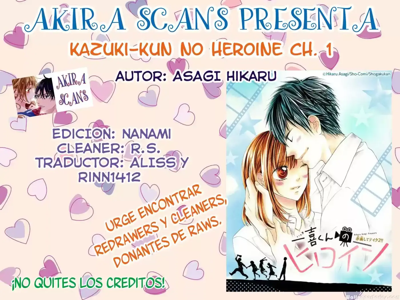Kazuki-kun No Heroine - Capítulo 1 - Página 1 - LectorTMOo
