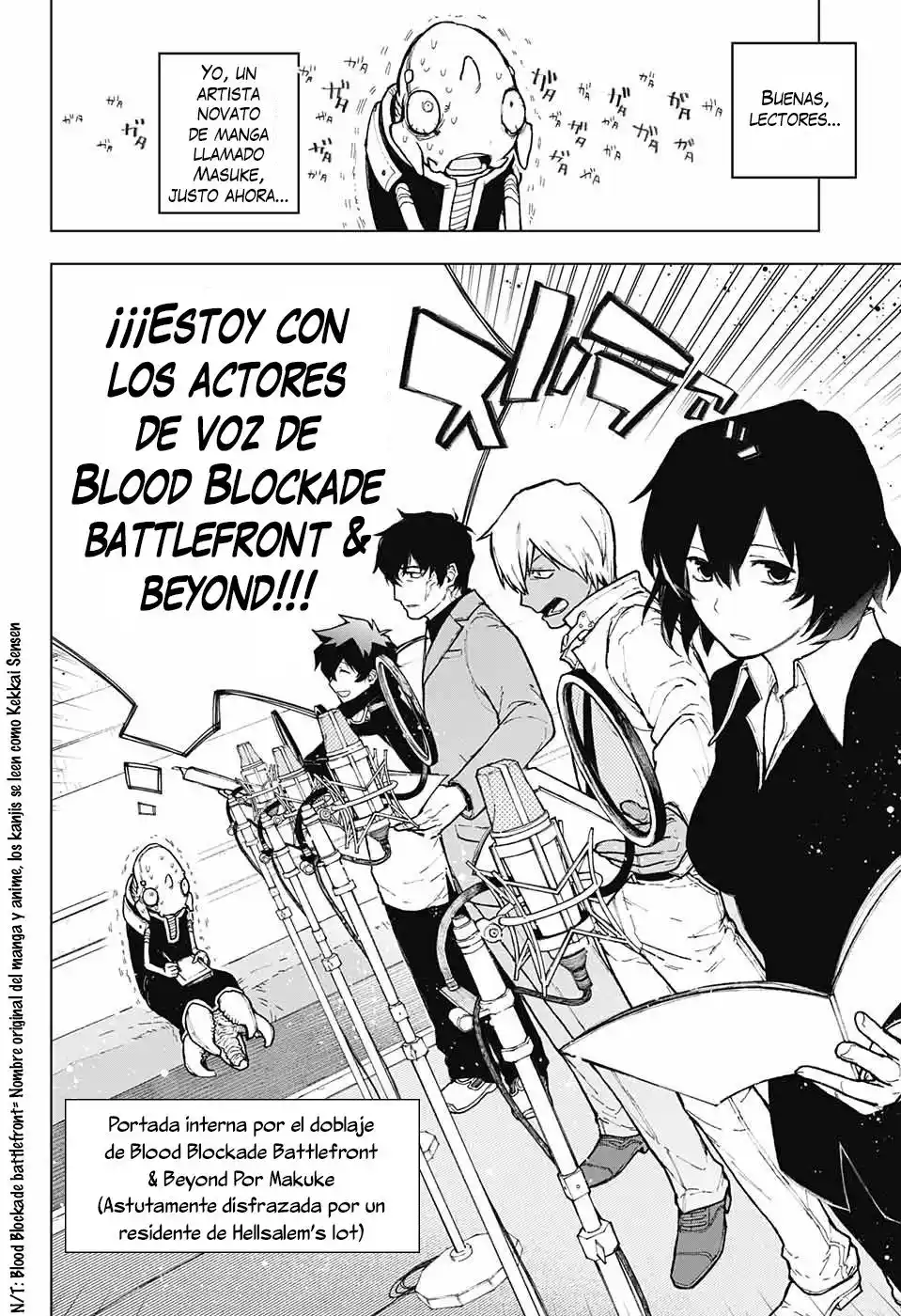 Kekkai Sensen Back 2 Back - Capítulo 12.5 - Página 1 - LectorTMOo