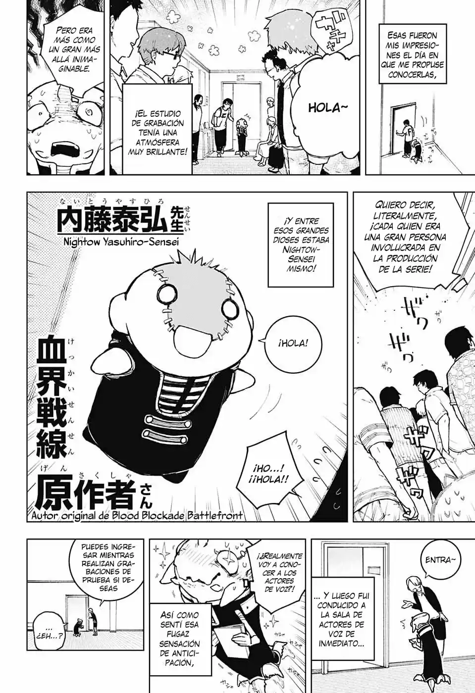 Kekkai Sensen Back 2 Back - Capítulo 13.50 - Página 3 - LectorTMOo