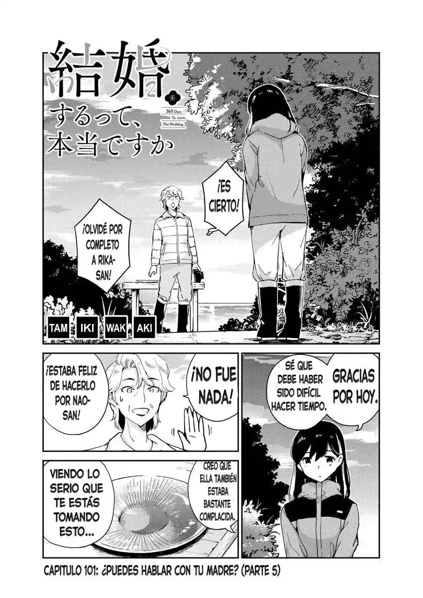 Kekkon Suru Tte, Hontou Desu Ka - Capítulo 101 - Página 1 - LectorTMOo