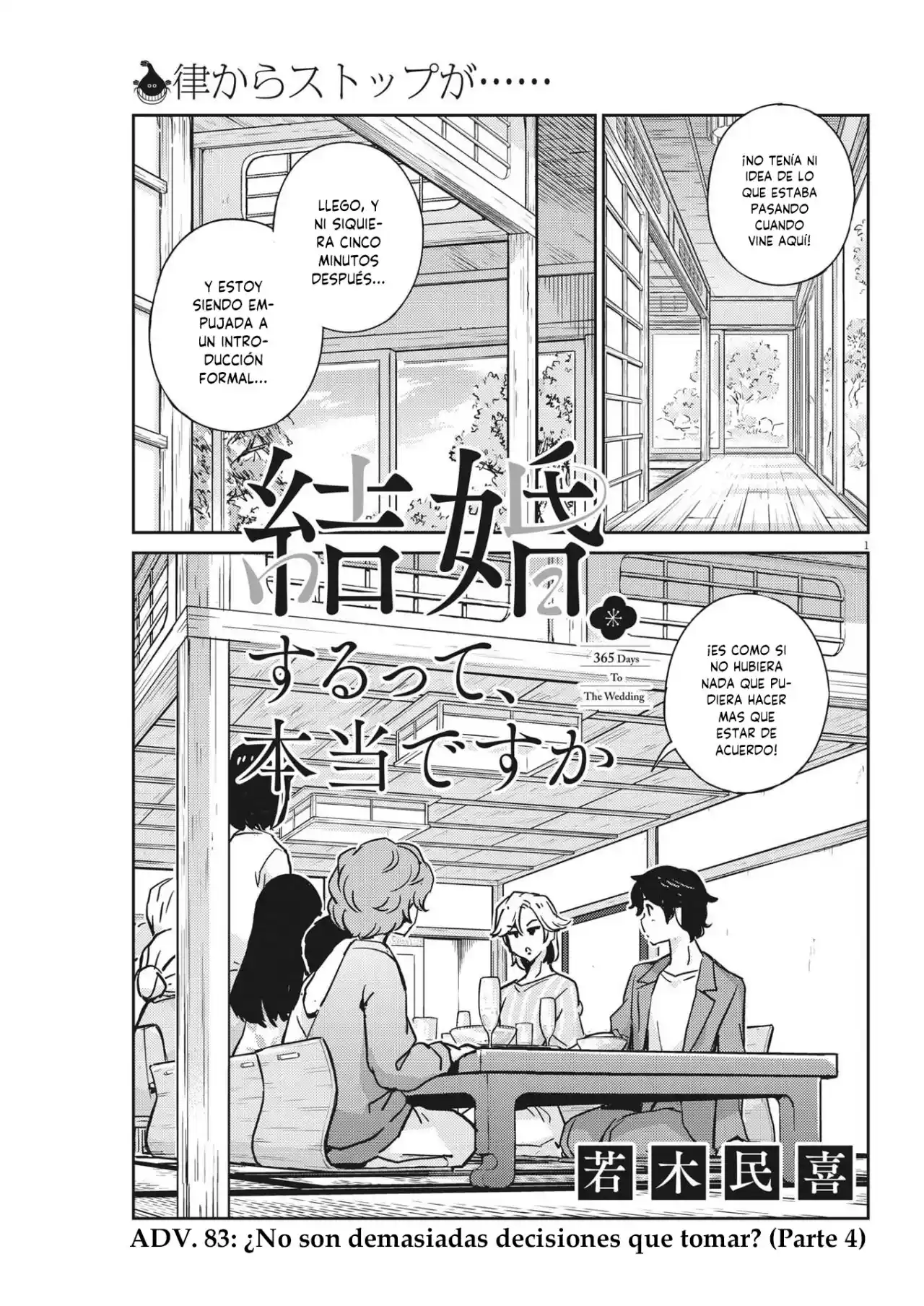 Kekkon Suru Tte, Hontou Desu Ka - Capítulo 83 - Página 3 - LectorTMOo