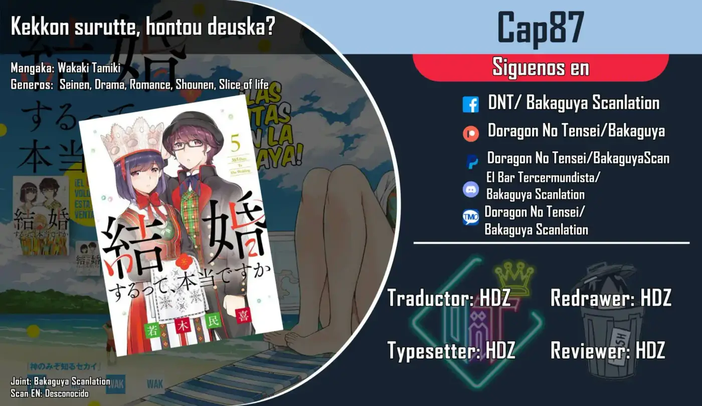 Kekkon Suru Tte, Hontou Desu Ka - Capítulo 87 - Página 1 - LectorTMOo